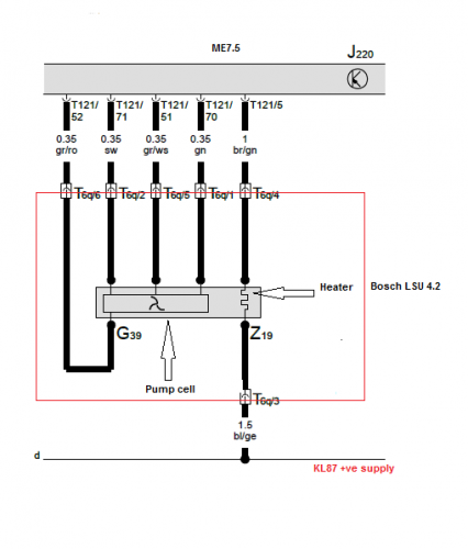 Wideband Lambda Wiring Club Gti, Bosch 5 Wire Oxygen Sensor Wiring Diagram