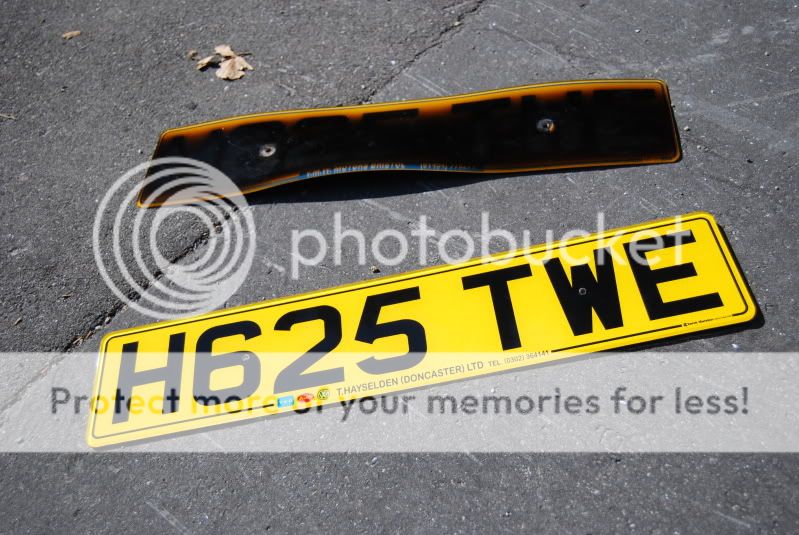 Getting Original number plates remade? Club GTI